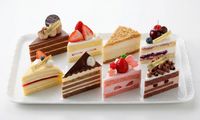 Assorted Sliced Cakes Box (8 Slices) from Henri Charpentier