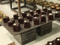 Beetroot Brownies Canapes - YOLO from YoloFoods