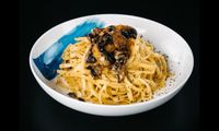 Mains - Mushroom Aglio Olio from Suns Living Room