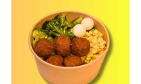 Beef Meatball Rice Bowl from Sohungry