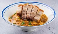 Curry Roast Pork Scrambled Egg Rice
 from Sungai Besi Scrambled Egg Rice