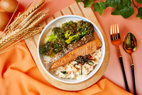 Grilled Salmon Don from ALC Rice Bowls