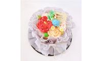 Korean Style Mixed Flower Bouquet Jelly Cake  from Jollee Jelly Art