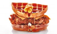 Chicken & Waffle from Chix Hot Chicken
