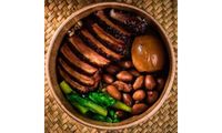Black Pepper Smoked Duck Bowl
 from The Braised House