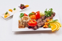 Lamb Kebab Kofta from Beirut Grill