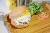 Truffle Egg Burger from Two Blur Guys