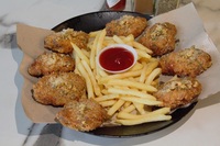 Cheese Wings Burger from Two Blur Guys