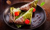 Chocolate paan
 from The Manor by Awadh