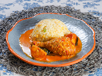 Fried Rice Curry Chicken from Bailey and Patch Cafe