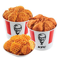 Original Recipe and Hot & Spicy Chicken with CrissCut Fries - <KFC> Catering Photo from KFC.