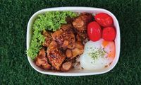 Pan Seared Chicken Cubes Rice Bowl from Go Bowl Daily