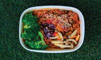 Savory Sliced Beef Pasta from Go Bowl Daily
