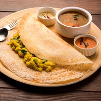 Masala Dosa from Annapoorna (Original Pure Vegetarian)
