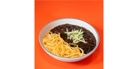 Jjajang Pasta with Chicken
 from Jinjja Kitchen
