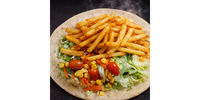 Loaded Fries Wrap
 from Mo's Wok N Wrap
