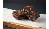 Brownies - Choc Walnut Brownie (1 slice) from Pancake King & Kopi