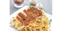 Chicken Cutlet Spaghetti Aglio Olio from South Union Park