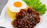 Korean Spicy Crispy Chicken Rice
 from Western King