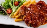 Korean Hot & Spicy Crispy Chicken
 from Western King