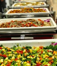 buffet catering set up - spice village catering from Spice Village Catering