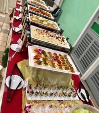 buffet catering set up - spice village catering from Spice Village Catering