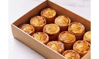 Mini Chicken & Bacon Pies (Box of 15) from L'eclair Patisserie