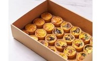 Mini Mushroom Quiches (Box of 24) from L'eclair Patisserie