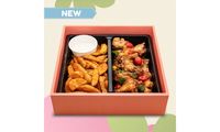Snack Boxes - Honey Drumlets and Potato Wedges Box from Celebox