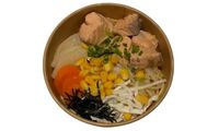 Salmon with Sea Urchin Soup Pasta

 from Wafu House