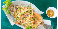 Mango Salad Fish from Moon Thai Kitchen