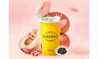 Peach Oolong Fresh Milk Tea from HECHÁ