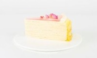 Rose Mille Crêpes (Sliced Cake) from Lady M