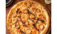 Mentaiko Seafood Pizza from The Palate