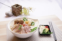 Pho Noodle Soup with Sliced Beef, Beef Balls, Tendon & Brisket from So Pho