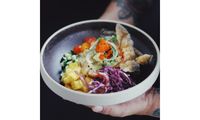 Signature Poke Bowl - Hokkaido Bowl from Men On A Mission (MOAM)