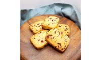 Cranberry Sable Cookies (100g) from Flour Power