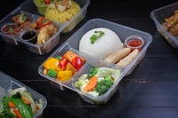 Steamed Rice Vegetarian Bento - Jai Thai Catering Menu from Jai Thai